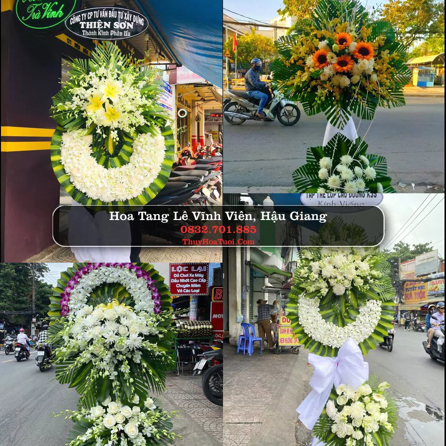Kệ hoa tang lễ giao tại Vĩnh Viễn, Hậu Giang