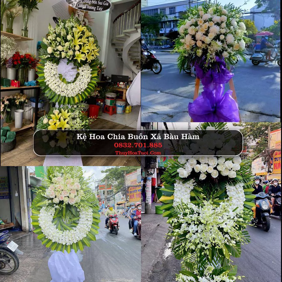 Kệ hoa tang lễ giao tại Xã Bàu Hàm, Đồng Nai