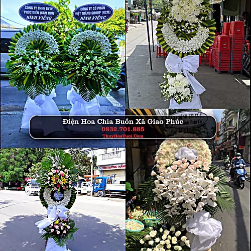 Đặt Vòng Hoa Tang Lễ tại Xã Giao Phúc, Ninh Bình