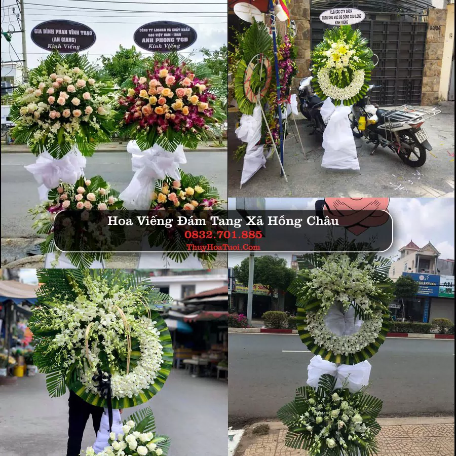 Đặt Hoa Chia Buồn tại Xã Hồng Châu, Hải Phòng