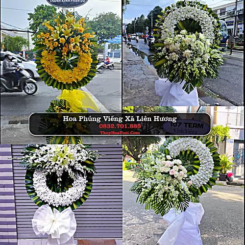 Đặt Hoa Chia Buồn tại Xã Liên Hương, Lâm Đồng