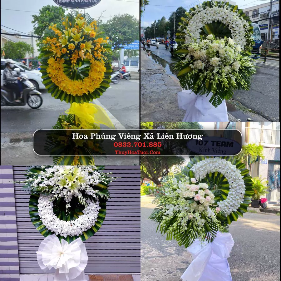 Đặt Hoa Chia Buồn tại Xã Liên Hương, Lâm Đồng
