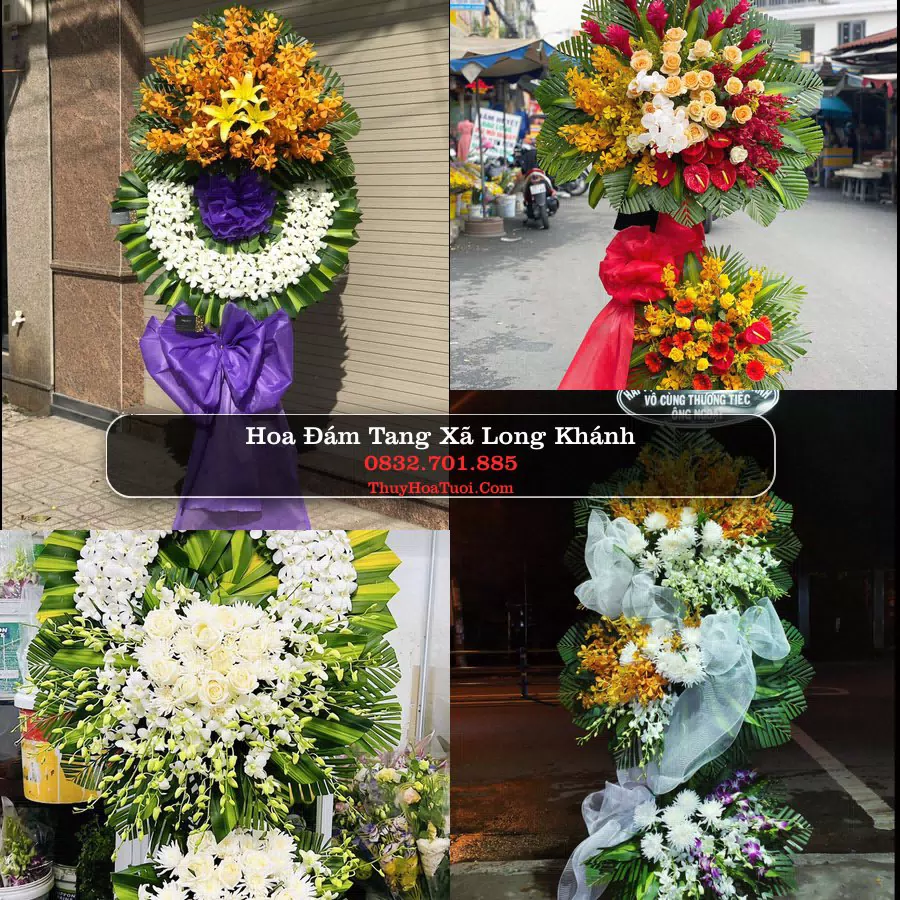 Đặt Hoa Tang Lễ tại Xã Long Khánh, Đồng Tháp
