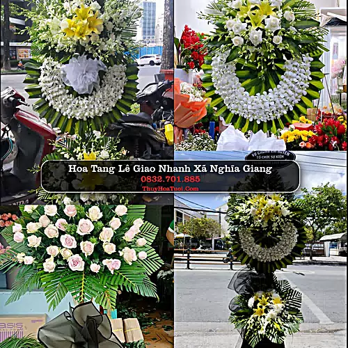 Đặt Vòng Hoa Tang Lễ tại Xã Nghĩa Giang, Quảng Ngãi
