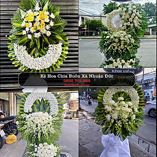 Đặt Vòng Hoa Tang Lễ tại Xã Nhuận Đức, TP.HCM