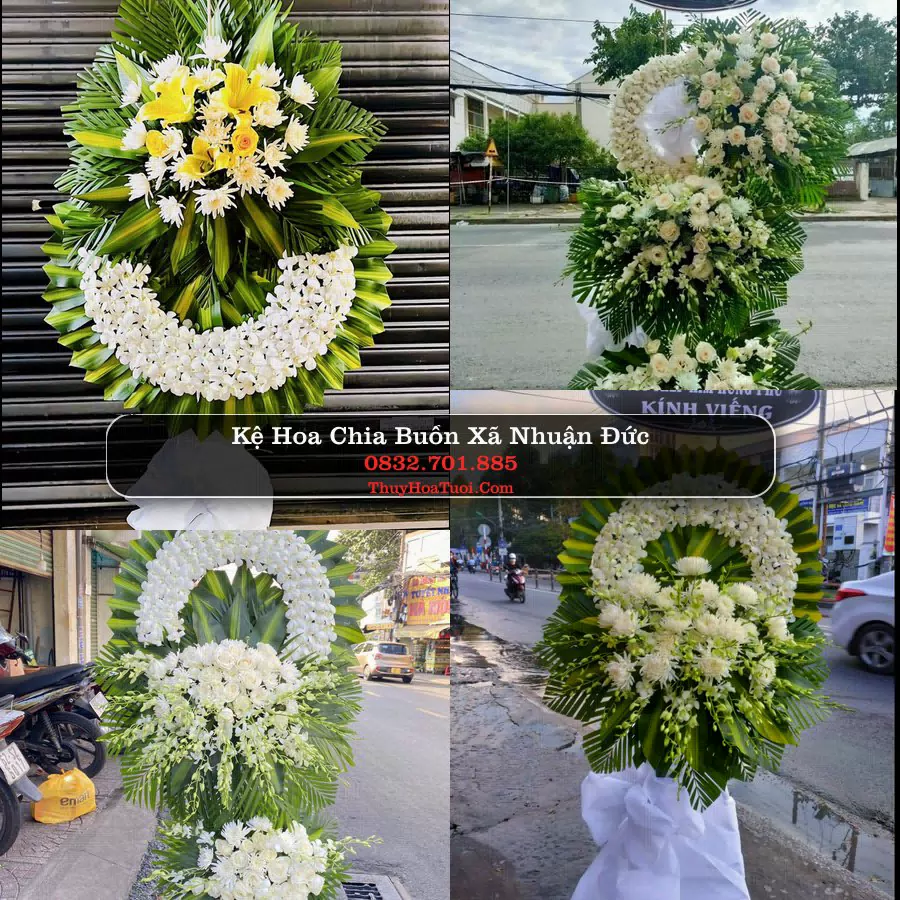 Đặt Vòng Hoa Tang Lễ tại Xã Nhuận Đức, TP.HCM