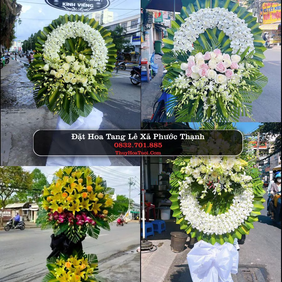 Đặt Vòng Hoa Tang Lễ tại Xã Phước Thạnh, Tây Ninh