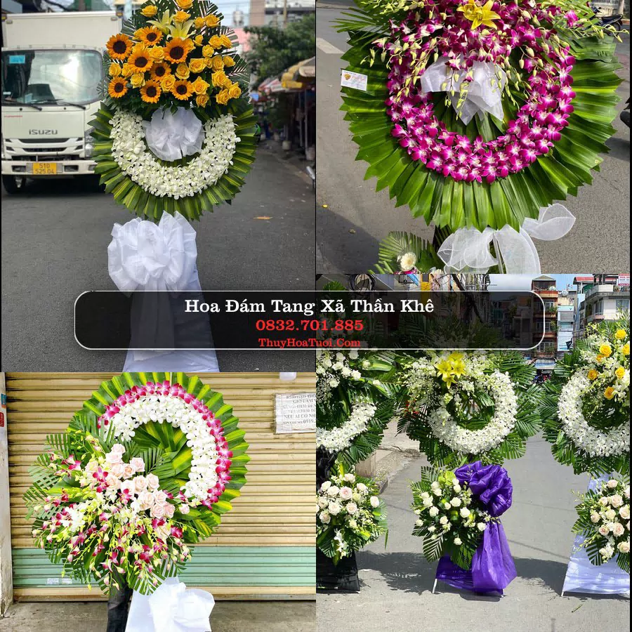 Đặt Vòng Hoa Tang Lễ tại Xã Thần Khê, Hưng Yên