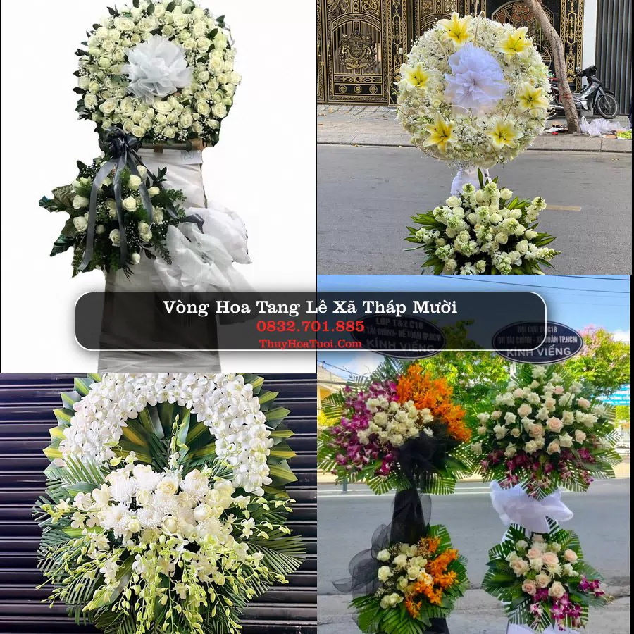 Đặt Hoa Chia Buồn tại Xã Tháp Mười, Đồng Tháp