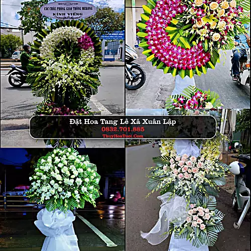Đặt Vòng Hoa Tang Lễ tại Xã Xuân Lập, Thanh Hóa