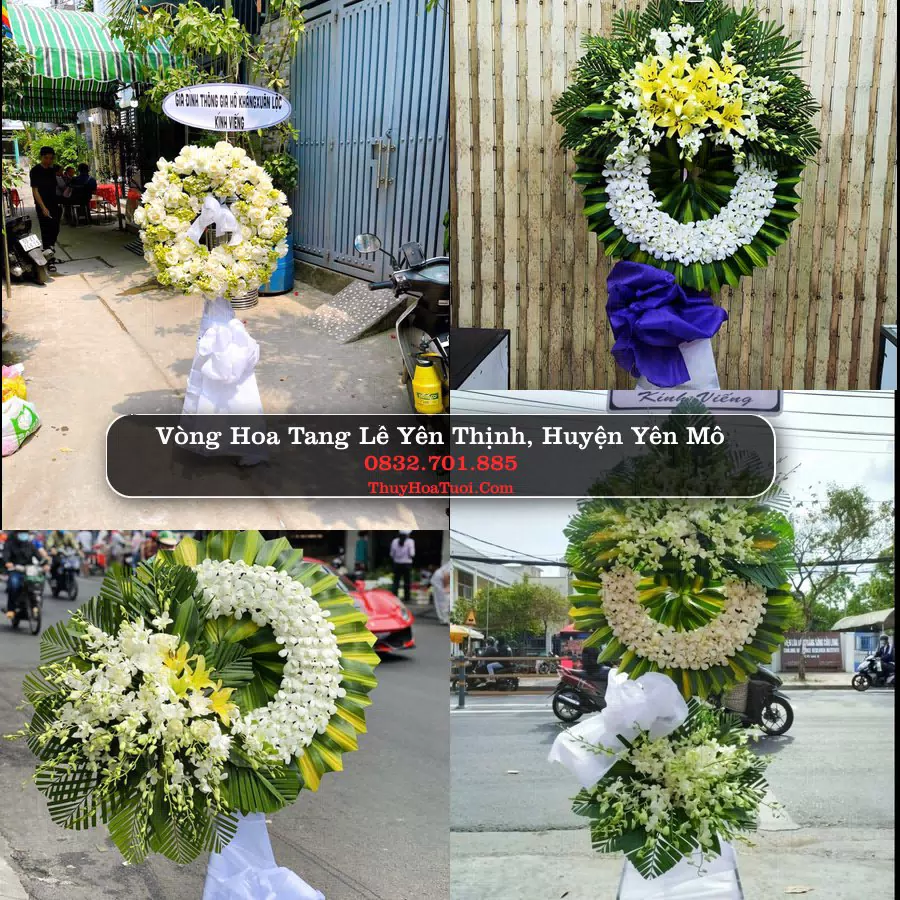 Đặt Vòng Hoa Chia Buồn tại Yên Thịnh, Yên Mô, Ninh Bình (Cũ)