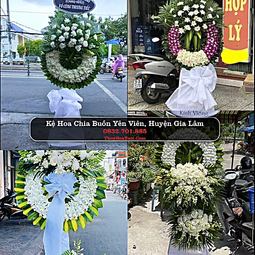 Đặt Hoa Đám Tang tại Yên Viên, Gia Lâm, Hà Nội (Cũ)