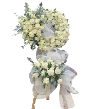 Vòng Hoa Tưởng Nhớ Người Đã Khuất – Trang Trọng, Sâu Lắng
